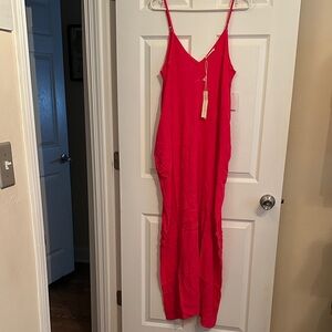 Lovestitch hot pink Textured Dress